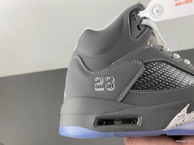 Rep TB Grey Jordan Air Retro Wolf 136027-005 5 0720
